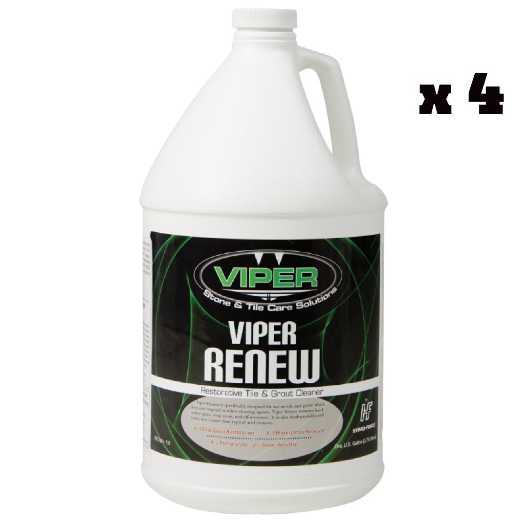 Hydro Force Hard Surface Cleaner Viper Renew Restorative Tile & Grout Cleaner Gallon - CleanCo