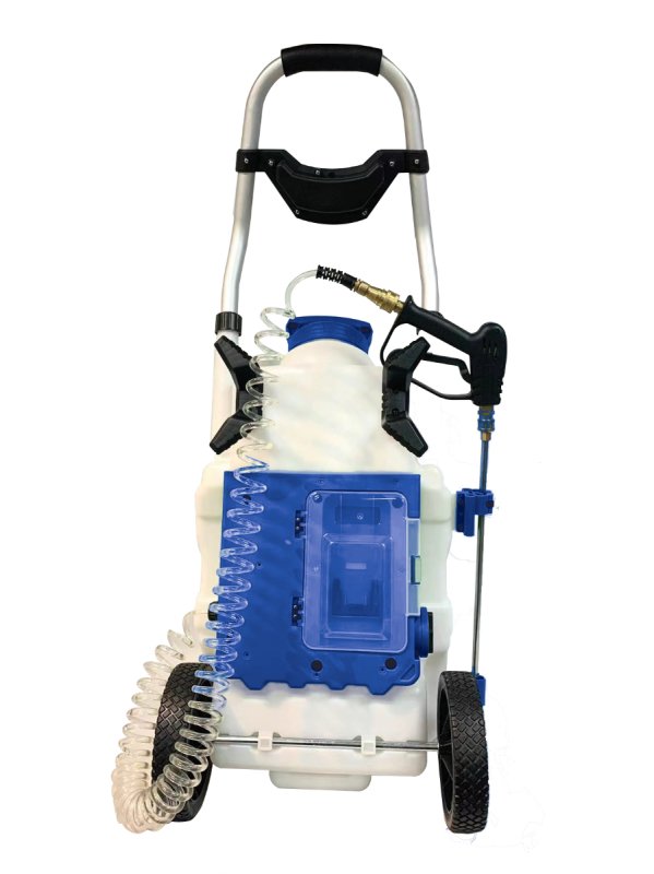 Hydro Force Professional Wheeled Cart Battery Sprayer BPS9 Pro 9 Gallon - CleanCo