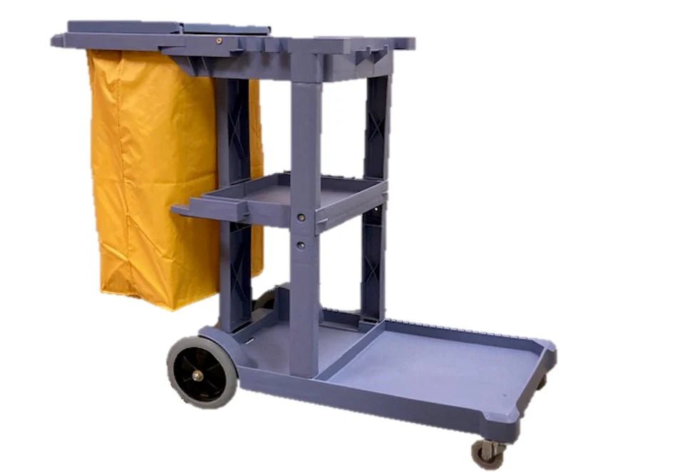 Janitor's Cart Gray - CleanCo