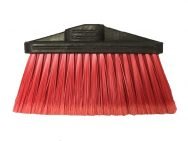 Light Sweep Upright Broom – 4″ Trim Red- Head Only - CleanCo