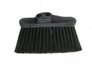 Light Sweep Upright Broom Stiff – 5″ Trim Black – Head Only - CleanCo