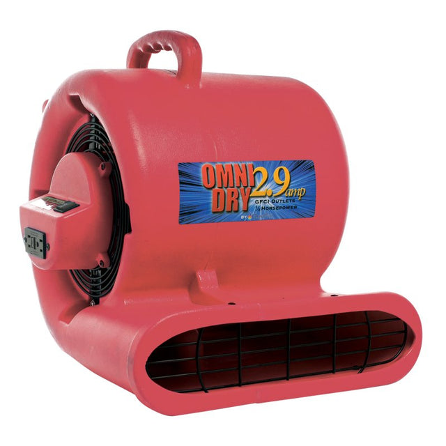 Omni Dry Air Mover 2.9 Amp Red - CleanCo