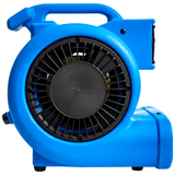 Omni Dry, Mini Air Mover, with Daisy Chain, 1.8 AMP, 1/5 HP, 3 - Speed, Blue - CleanCo