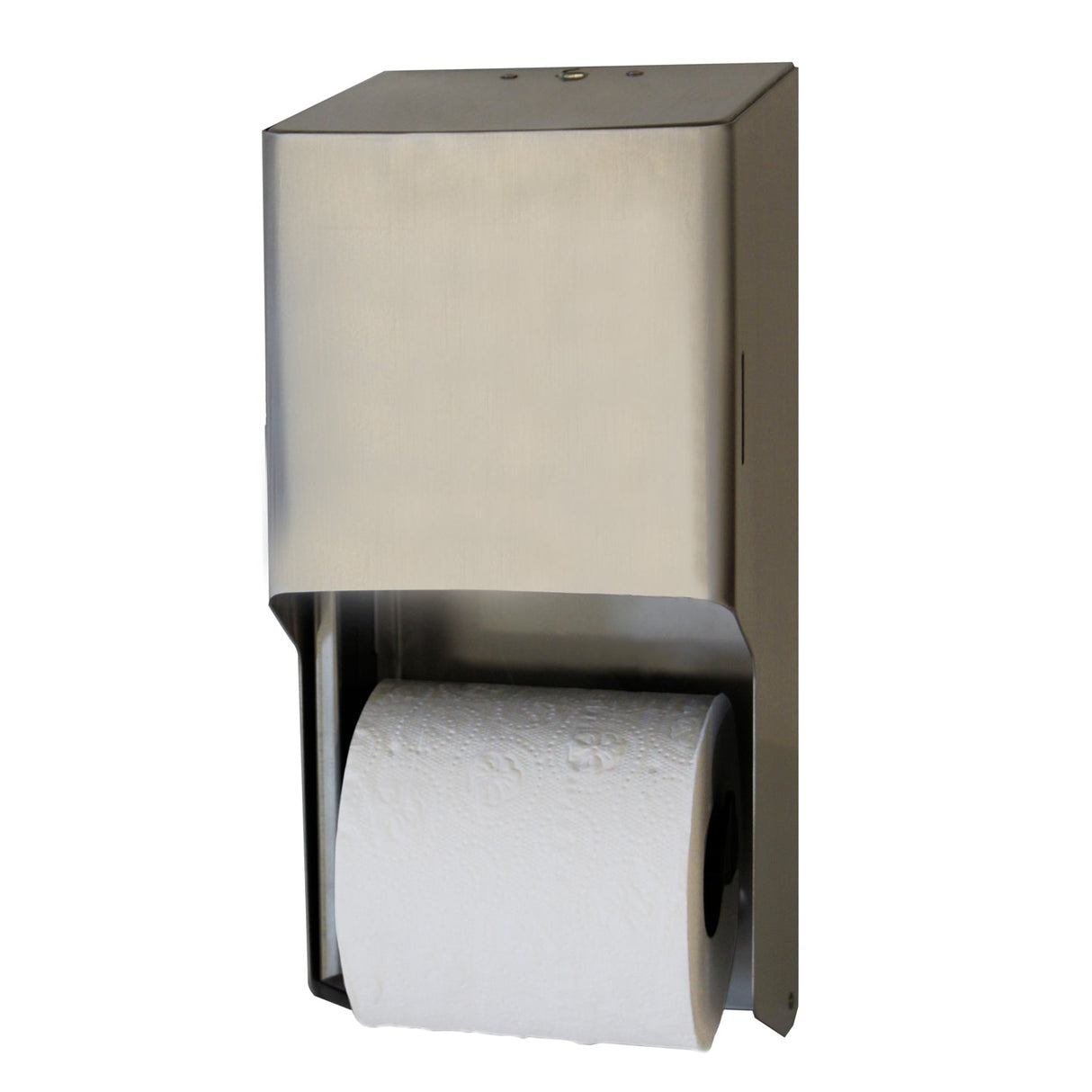 Palmer Fixture RD0325 Metal Two Roll Standard Tissue Dispenser - CleanCo