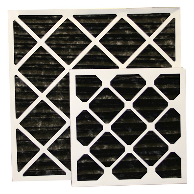 Pleated Filters Carbon 24" X 24" X 2" - CleanCo