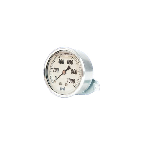 Pressure Gauge, SS Dampened 2.5" 0-1000 PSI - CleanCo