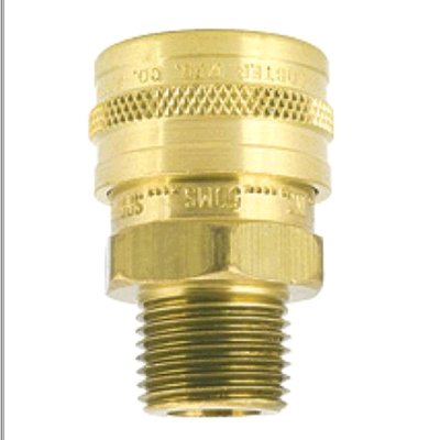 ProTool 1/4 Free Flow Female Quick Connect Brass MPT - CleanCo