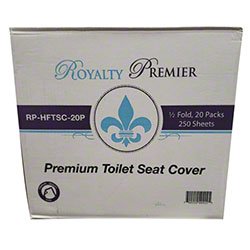 Royalty 1/2 Fold Premium Toilet Seat Covers - CleanCo