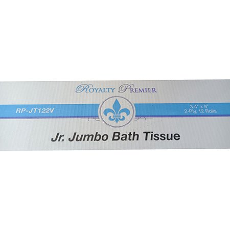 Royalty 2-Ply Virgin Jumbo Tissue 9" - CleanCo