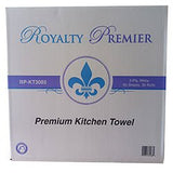 Royalty 2Ply Kitchen Paper Towels, White, 85 Sheets/Roll, 30 Rolls/Carton - CleanCo