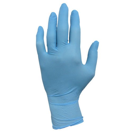 Royalty Blue Exam Grade Nitrile Gloves, Powder - Free, 4 Mil, Large - CleanCo