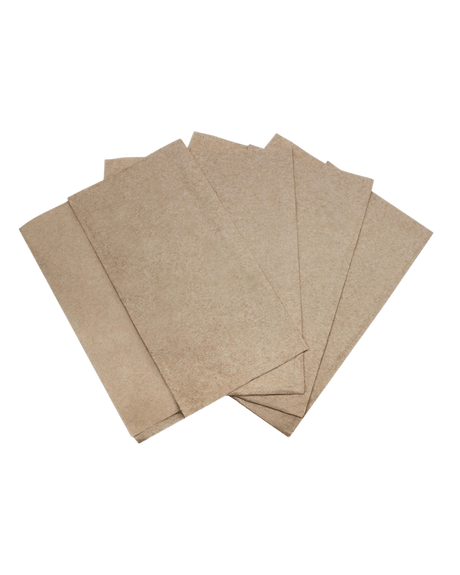 Royalty Earth Kraft Off Fold Napkin, 1 - Ply - RE-OFN24250K - CleanCo