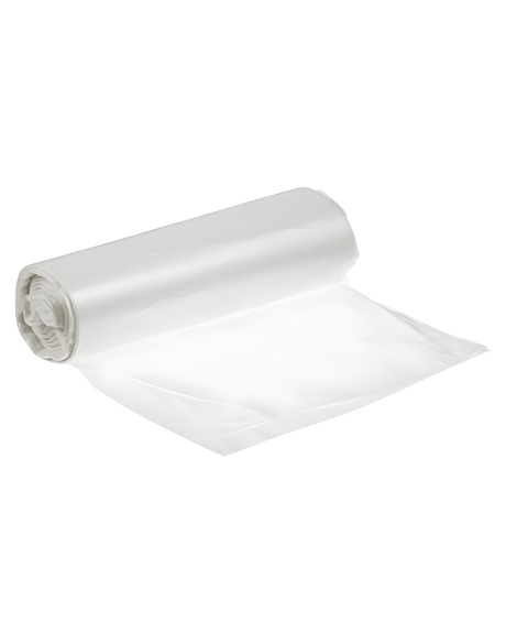 Royalty High Density Trash Can Liner 36x60 17mic Clear - RP-H366017N - CleanCo