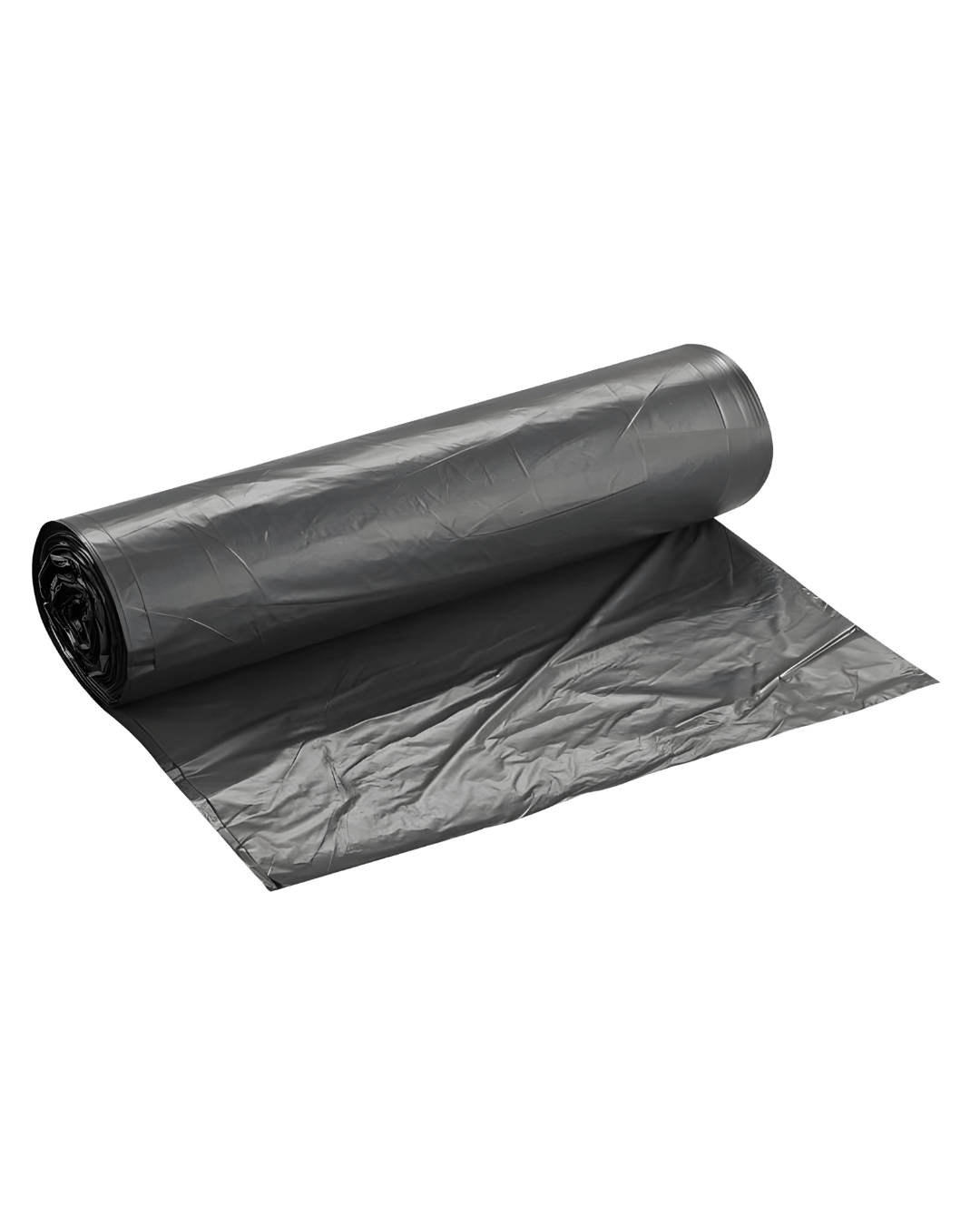 Royalty High Density Trash Can Liner 43x48 22mic Black - RP-H434822K - CleanCo
