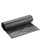 Royalty High Density Trash Can Liner 43x48 22mic Black - RP-H434822K - CleanCo