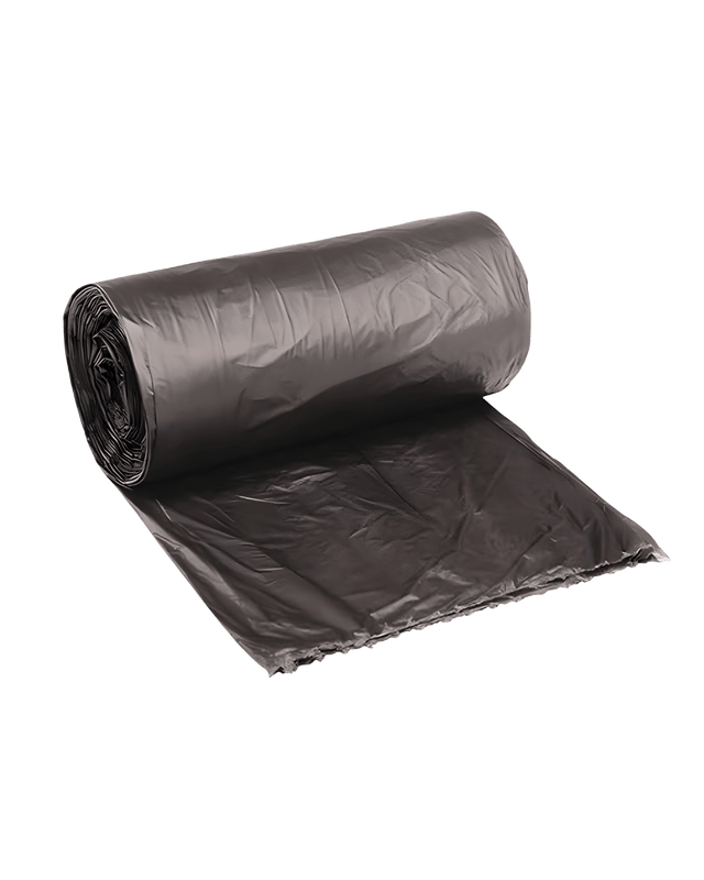 Royalty Low Density Trash Liner 24x23 .4mil Black - LD-242304K-500 - CleanCo