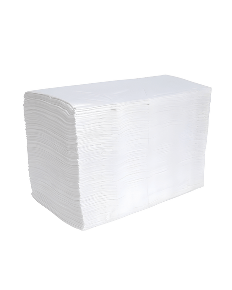 Royalty Premier 1/4 Fold Virgin Dinner Napkin, 1 - Ply, 20/200 (4000/cs) - RP-DN171714V - CleanCo