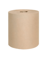 Royalty Recycled Kraft Hard Roll Towel 7.8"x600ft - RE-HWT600K - CleanCo