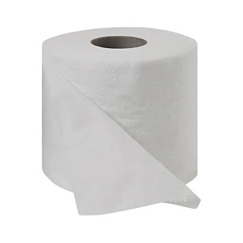 Royalty Virgin 2 - Ply Standard Roll Bath Tissue, 4.3" x 3.5", 500shts, 96rolls - CleanCo