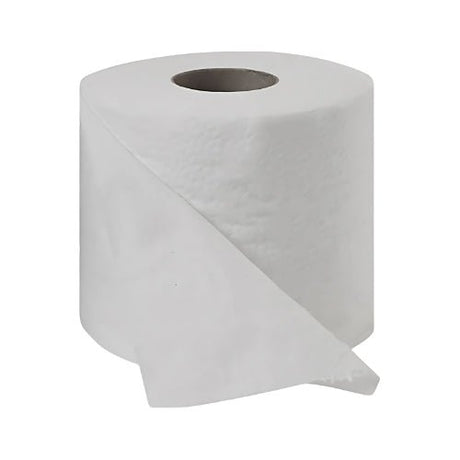 Royalty Virgin 2 - Ply Standard Roll Bath Tissue, 4.3" x 3.5", 500shts, 96rolls - CleanCo