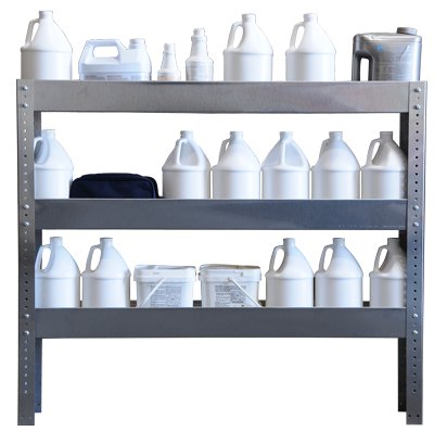 Stainless Steel 3-Tier Shelf - CleanCo