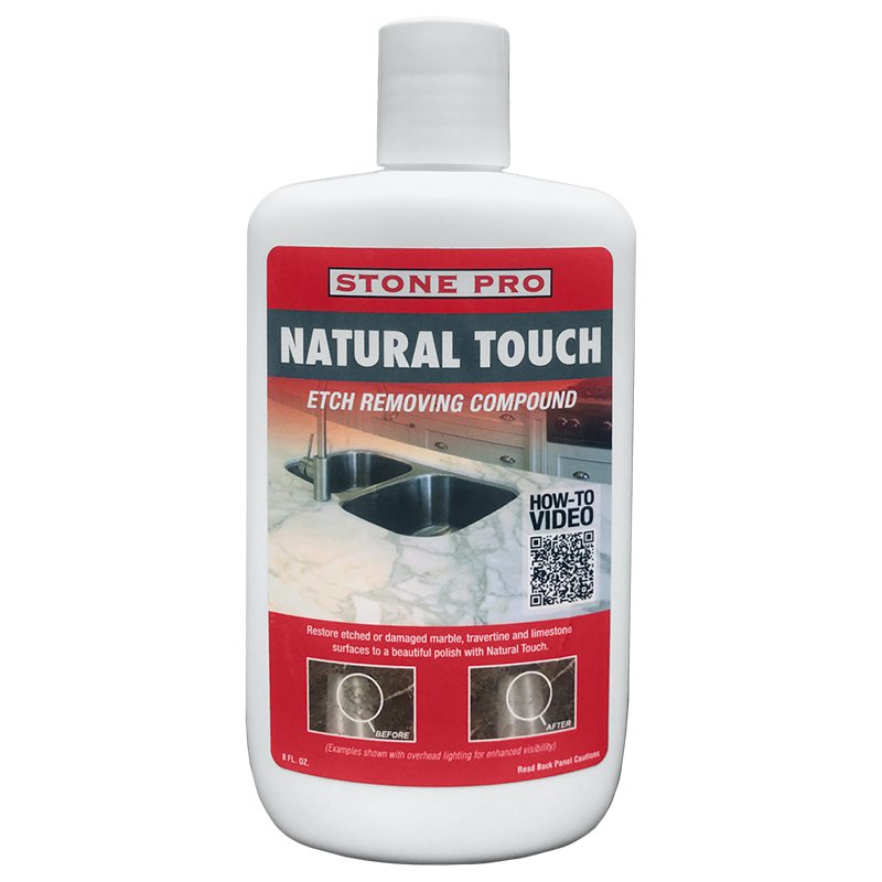 Stone Pro Natural Touch Etch Remover 8 Oz - CleanCo