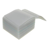 Tabs, Clear Plastic, 4 Inch - CleanCo
