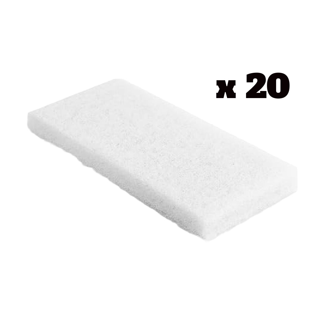 Utility Pads, White - CleanCo
