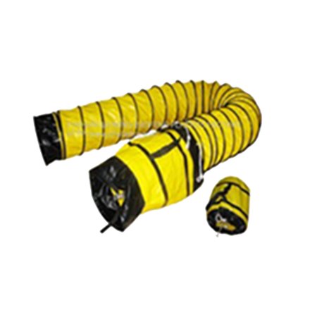 Yellow Ducting With Bag 15 Ft - CleanCo