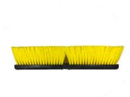 YELLOW POLYPROPYLENE GARAGE BRUSH – 18″ BLACK PLASTIC BLOCK - CleanCo